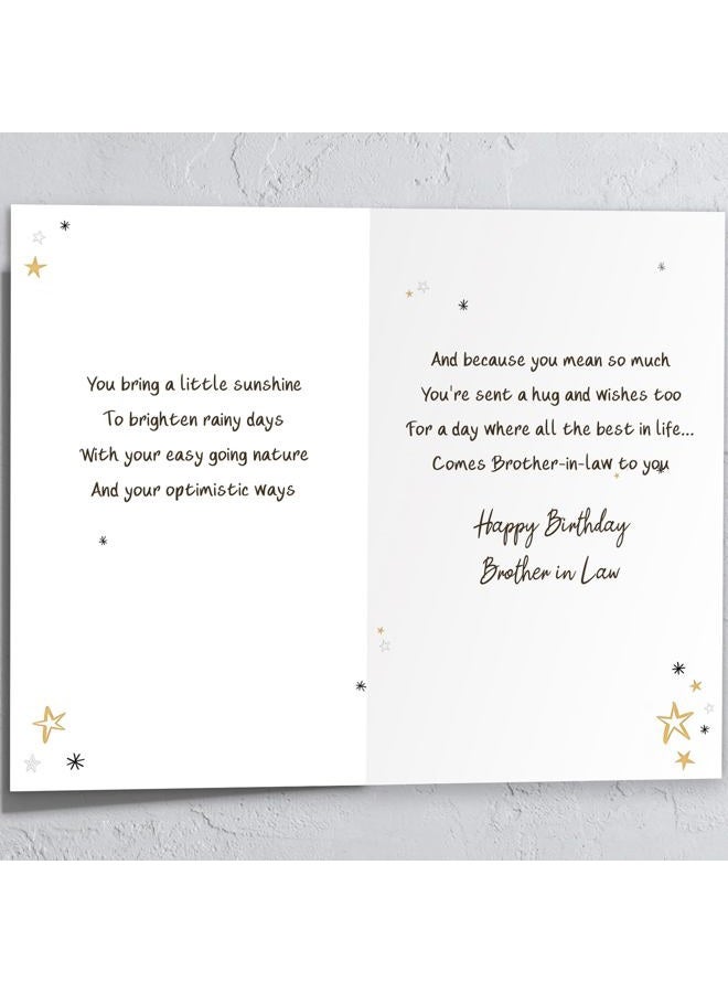 HEJOYN Brother In Law Birthday Card, Happy Birthday Cards & Gift for Brother-in-Law - Image 2