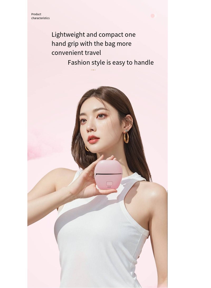 general Mini Ionic Straightening Comb – Travel-Friendly Straightener & Curler for Men/Women, Dual-Use Hair Styling Tool - Image 5