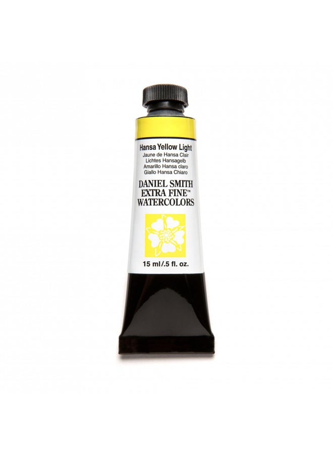 Daniel Smith DANIEL SMITH Extra Fine Watercolor 15ml Paint Tube, Hansa Yellow Light (284600041)  - Image 1
