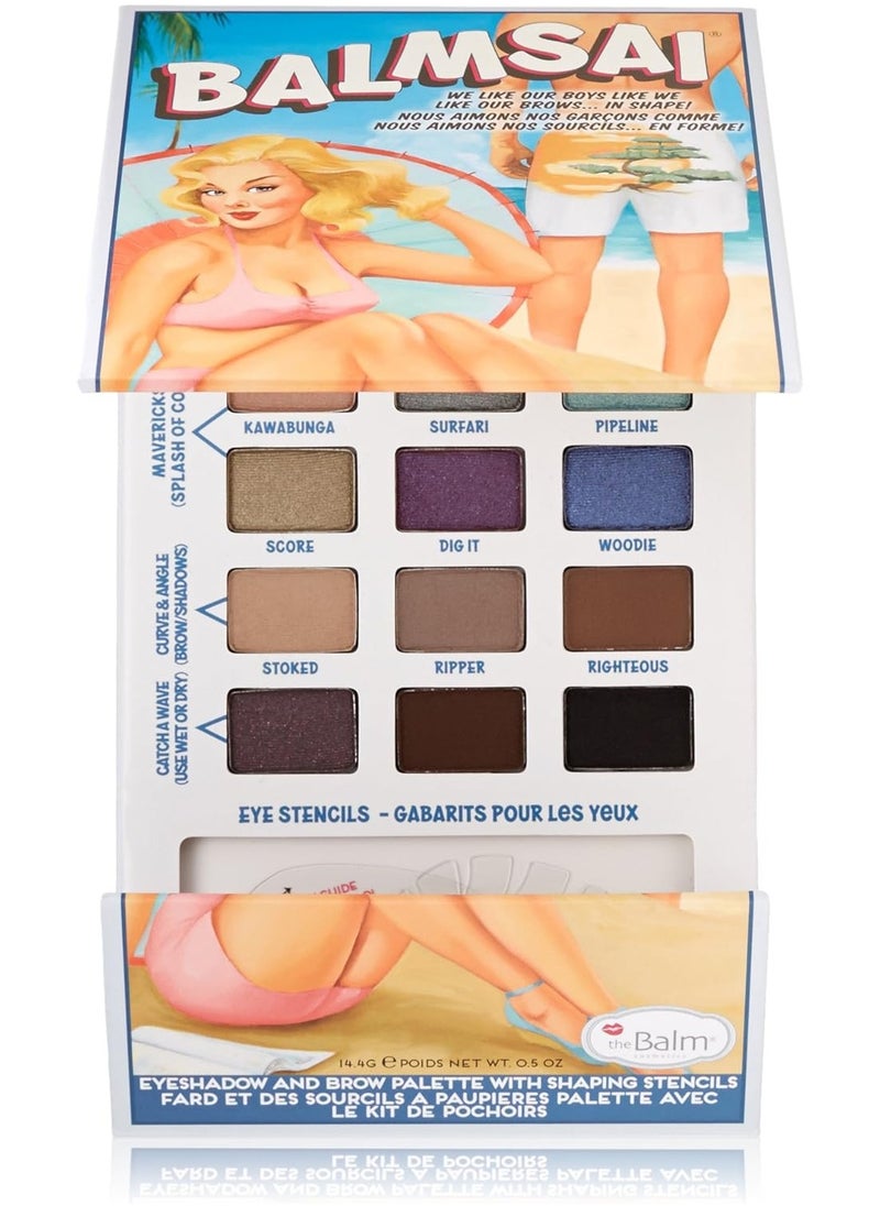 theBalm theBalm The Balm Makeup Balmsai 18 Colors Eyeshadow And Brow Palette  - Image 2