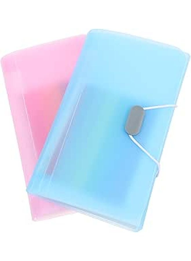A6 Accordion File Folder 13 Pockets Document Organizer With Strap Portable Paper Storage - Image 1