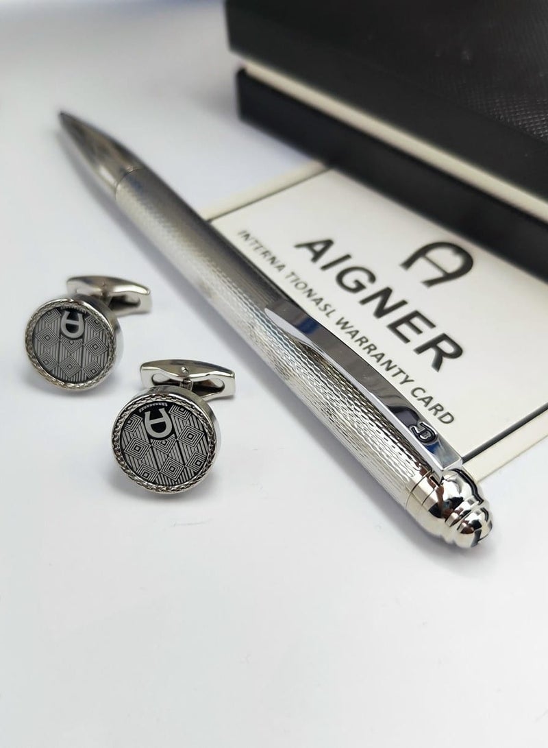 Aignis New  pen and cufflink, latest version 