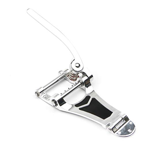 Swhmc Electric Guitar Vibrato Tremolo Bridge Tailpiece Big Rocking Rod Pulling String Board for LP, ETC Chrome - Image 4