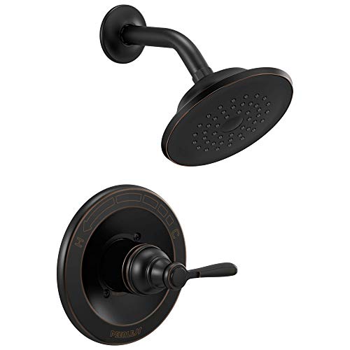 Peerless طقم ترميم شاور بييرلس PTT14265-OB إلمهرست، بدون فوهة حوض، برونز مصقول - Image 2