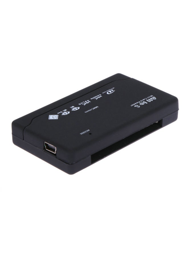 قارئ بطاقات متعدد الوظائف USB 2.0 للهواتف المحمولة - ستة في واحد (TF/CF/SD) مع صندوق حماية بكلمة مرور عالي السرعة - Image 3
