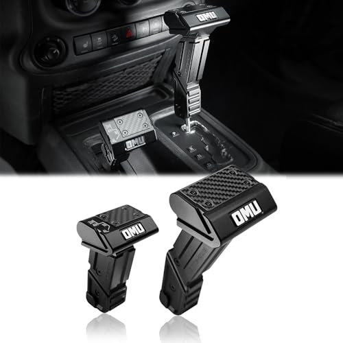 OMU Genesis Series Gear Lever Shift Knob Compatible with Jeep Wrangler 2011-2017 JK JKU Gear Shift Lever Handles - Image 1
