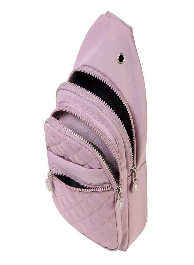 AOSTIHOT Small Crossbody Bags Sling Bag for Women, Sling Backpack Chest Daypack Cross Body for Travel Casual Running Hiking Purple - Image 5