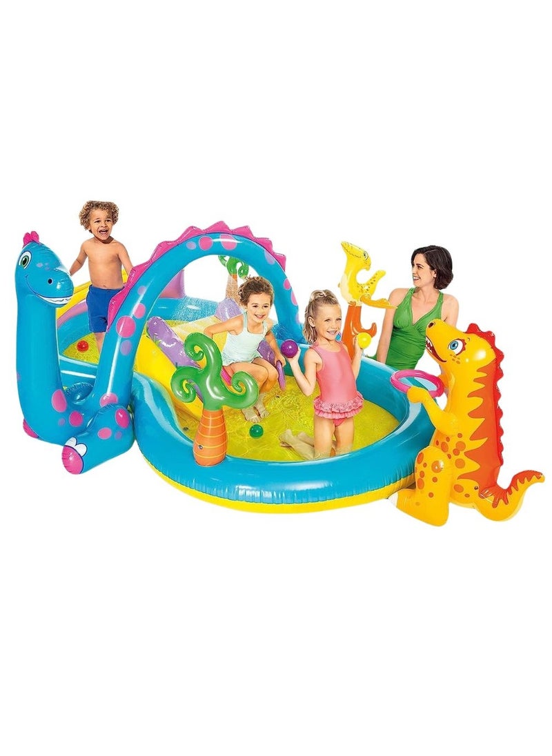 INTEX Inflatable Dinos Play Center 302x229x112cm  - Image 1