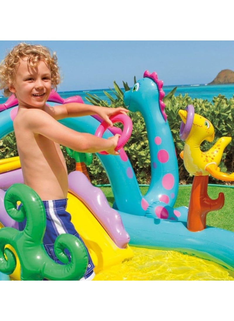 INTEX Inflatable Dinos Play Center 302x229x112cm  - Image 4