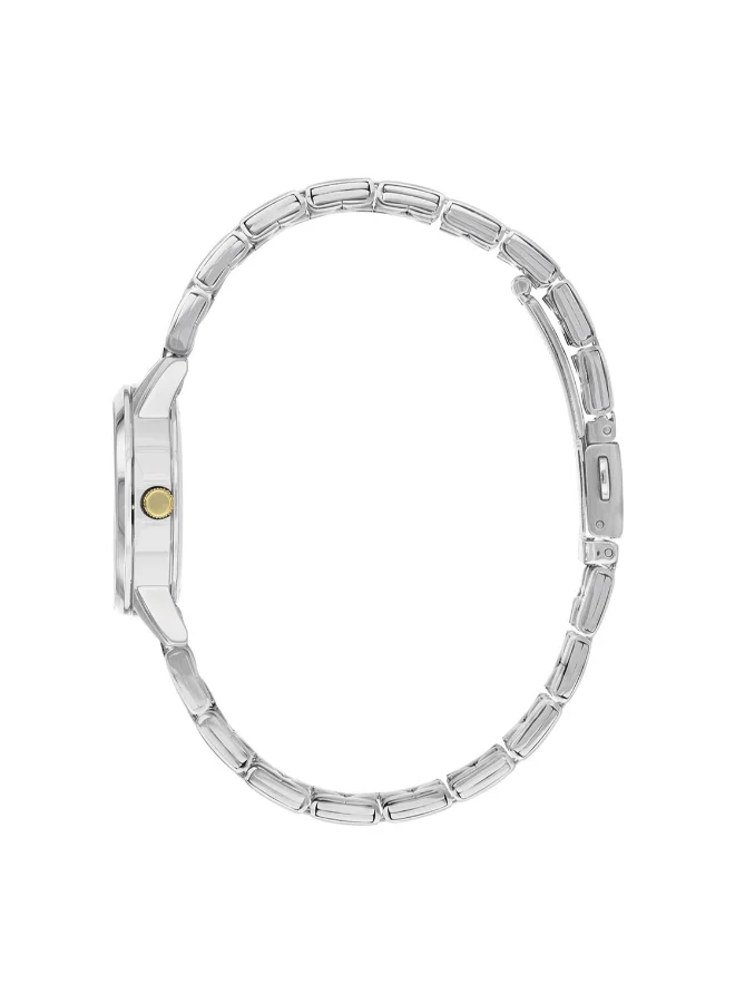 CITIZEN Women's Stainless Steel Strap with Two-Tone Gold Plating Quartz Standard Watch EQ0608-55A - 27.5 mm