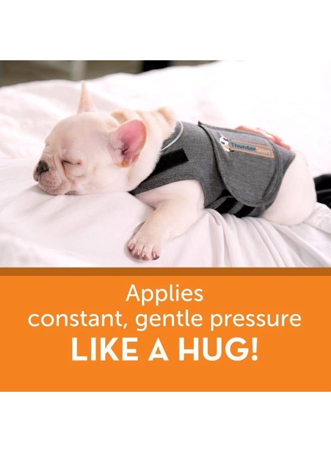 ThunderShirt for Dogs, Large, Heather Gray Classic - Dog Anxiety Relief Calming Vest - Image 3