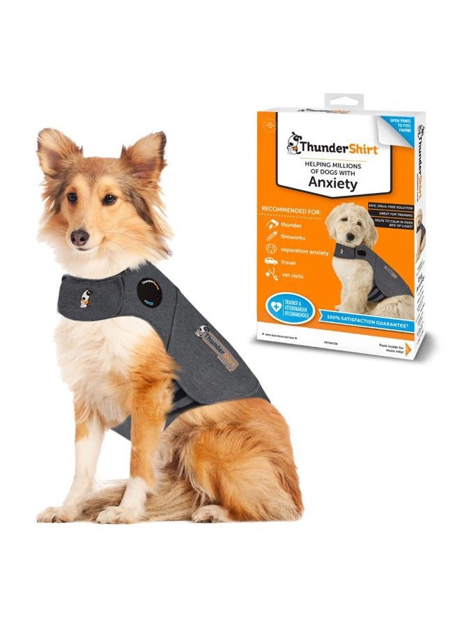 ThunderShirt for Dogs, Large, Heather Gray Classic - Dog Anxiety Relief Calming Vest - Image 1
