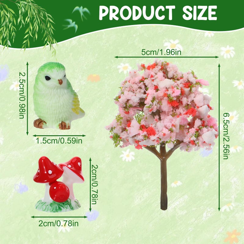GGSTDDUP 60 Pcs Spring Mini Resin Figurines Tiny Resin Ducks Figures Miniature Animal Statue Fairy Garden Decor for Landscape Pots Dollhouse DIY Cake Birthday Party Favor - Image 2
