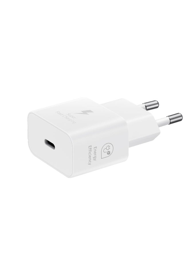 Samsung Renewed - Samsung Original 25W Type-C Travel Adaptor Without Cable, White White - Image 2