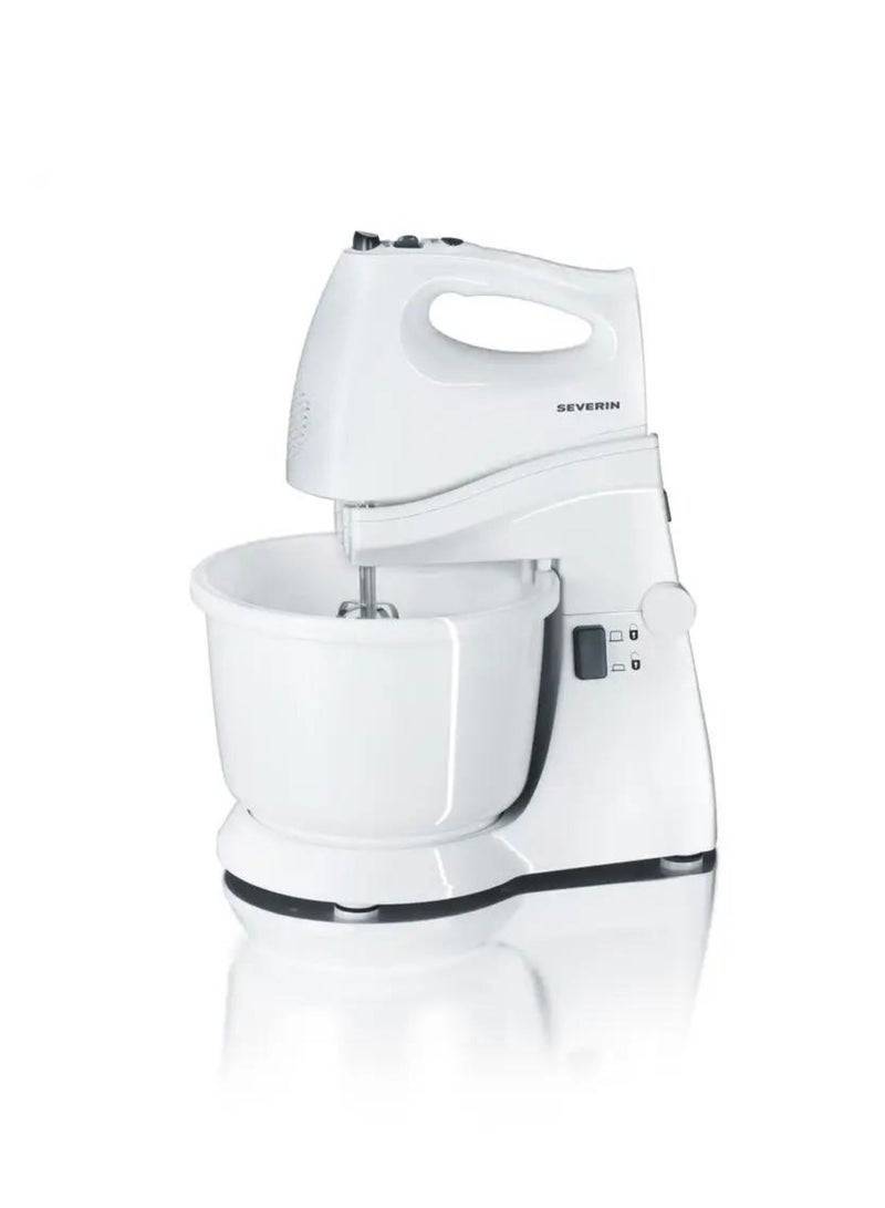 Severin Stand mixer handmixer set with Batteur avec bol,hm 3815 white - Image 1