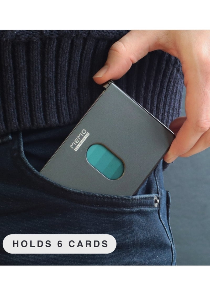 New Things Lab Memo RFID-Blocking Whiteboard Wallet – Gilded Rose | Slim, Durable, and Innovative Everyday Carry