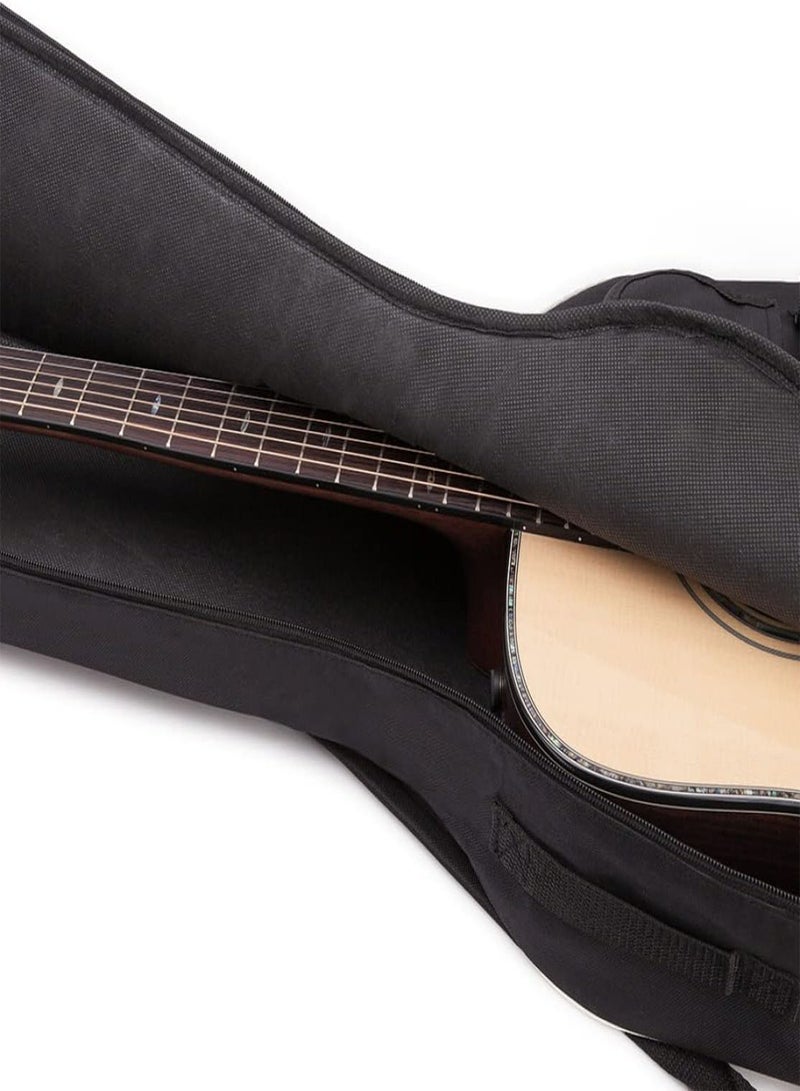 GGOOT Guitar Bag Adjustable Case Gig Acoustic Soft Backpack Waterproof Classical Cover Holder 40/41 Inch Orange, Guitar Bag, Adjustable Guitar Bags, Acoustic Guitar Gig Case - Image 3