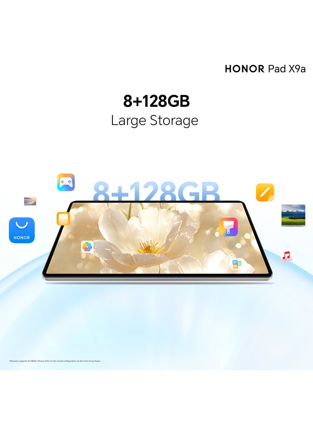 Honor Pad X9a 11.5 Inch 8GB RAM 128GB Wi-Fi With Free Protective Flip Cover Middle East Version - Grey