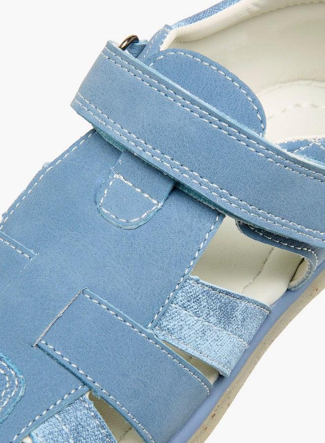 جونيورز صنادل بأشرطة متينة بإغلاق بخطاف وحلقة - Image 4