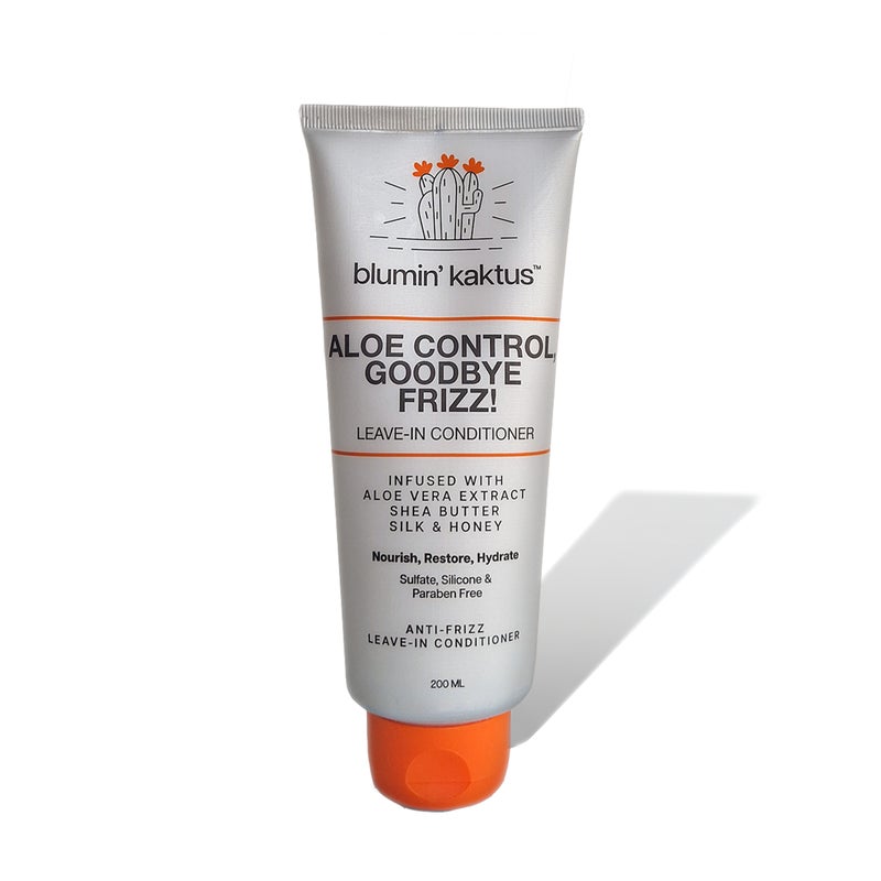 بلومن كاكتس ليف إن Blumin’Kaktus Aloe Control, Goodbye Frizz! – ترطيب وتقليل الهيشان، 200 مل - Image 1