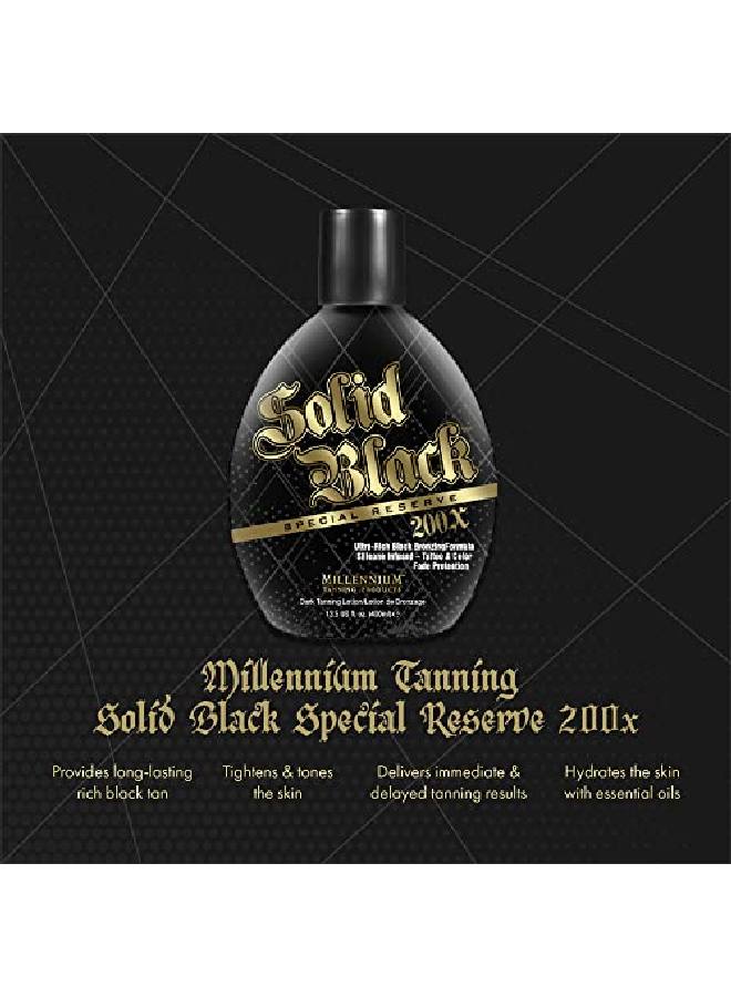 Millennium Tanning Products Millennium Tanning Solid Black Special Reserve 200X Tanning Lotion 135 Ounces 2Pack  - Image 3