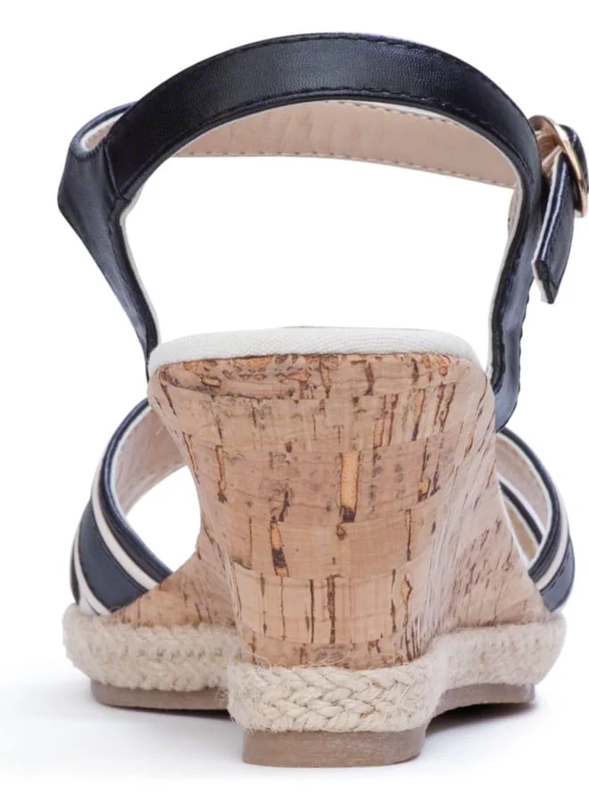 Paprika Women Buckle Wedges