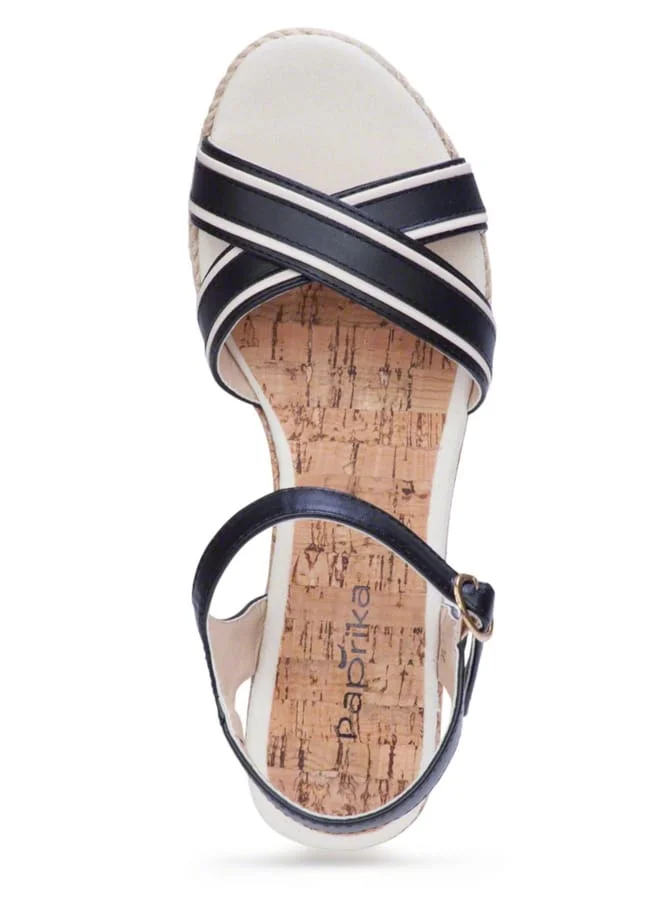 Paprika Women Buckle Wedges