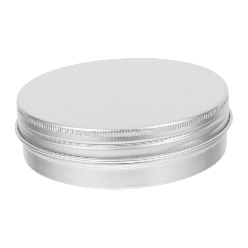 Aluminium Cosmetic Travel Jars 8 2X8 2X2 7CM Screw Lid Leakproof For Creams Ointments - Image 2