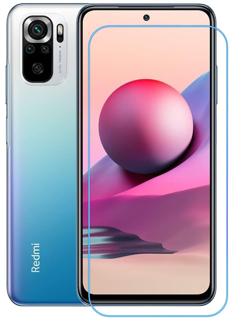 ACLIX Antistatic ESD Dustproof Premium Quality High Definition Clear Tempered Glass Screen Protector Designed For Xiaomi Redmi Note 10 - Image 1
