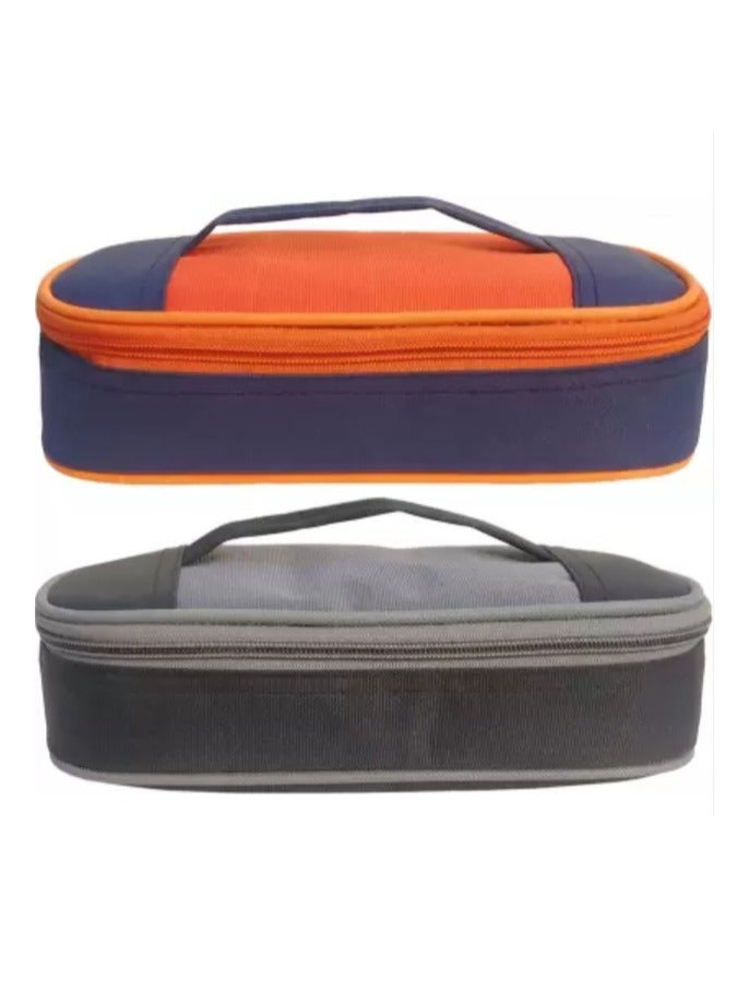 Office Use Tiffin Bag for Man and Women Waterproof Lunch Bag  Set of 2 - Image 1
