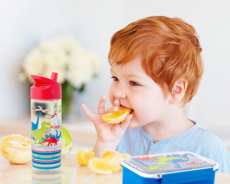 Stephen Joseph Bento Box  Kids Adjustable Compartment Bento Box  Kids Bento Box Blue - Image 5