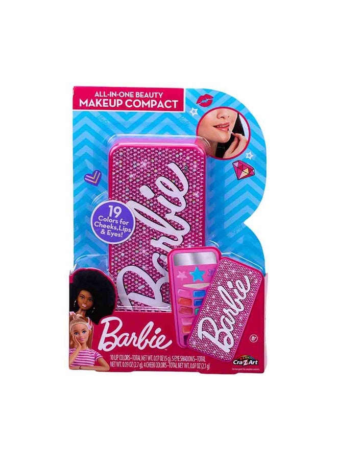 Barbie All-In-One Beauty Makeup Compact  - Image 1