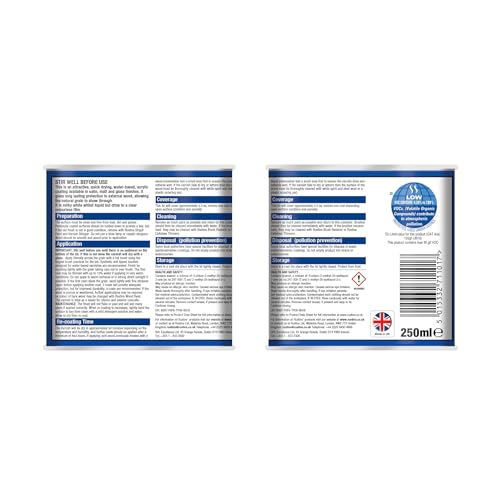 Rustins 250ml Outdoor Varnish Satin, Clear - Image 2