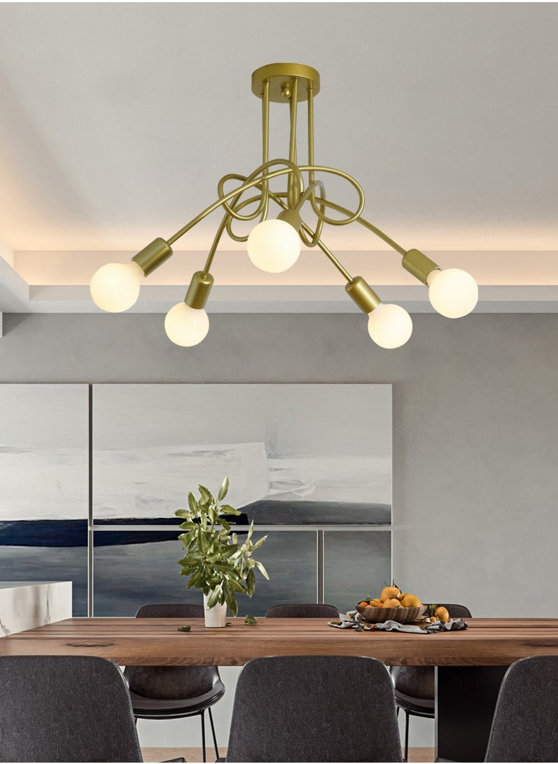 Haikomin - LED Chandelier Pendant Lamp Decoration Ceiling Hanging Light - Image 1