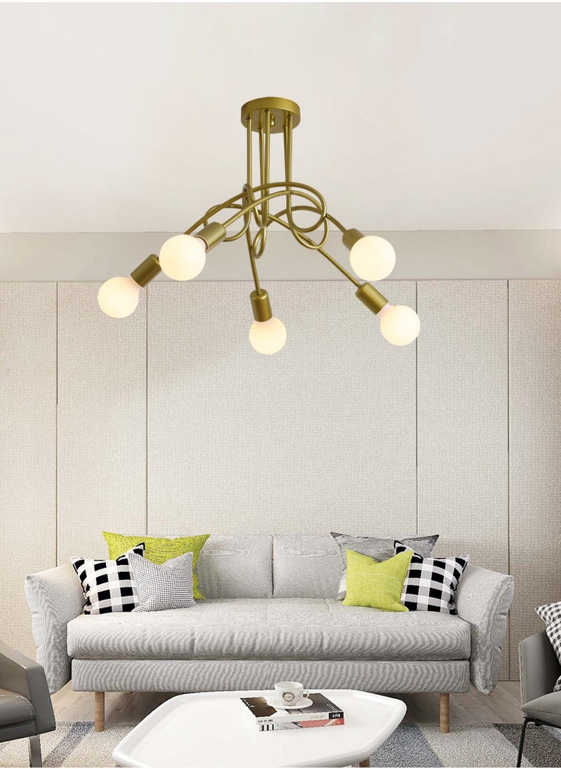 Haikomin - LED Chandelier Pendant Lamp Decoration Ceiling Hanging Light - Image 1