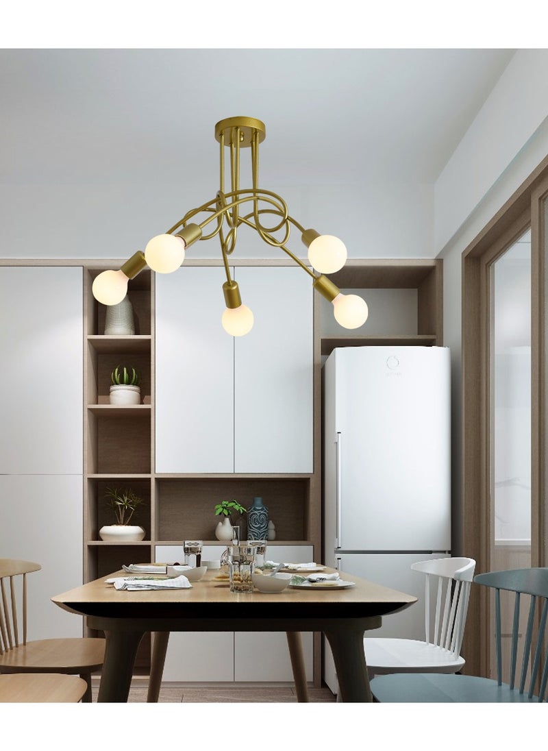 Haikomin - LED Chandelier Pendant Lamp Decoration Ceiling Hanging Light - Image 1