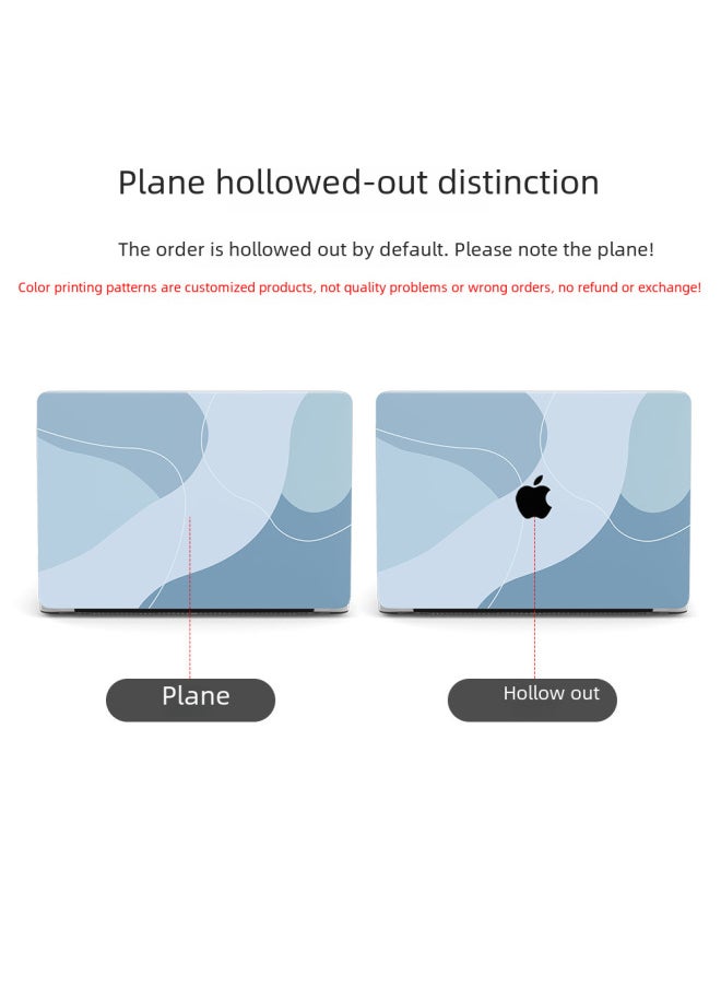Generic - Applicable For Apple Laptop Protective Case Painted Shell Macbook Air13pro16-inch Protective Case-Color:RS-277-Applicable Model:2016-2022pro13（ A1706/1708/2159/2251/2289/2338） - Image 1