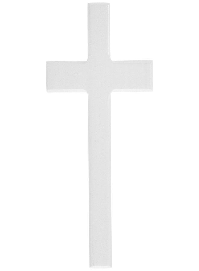 Amosfun Wooden Wall Cross - 8.26 Inch Hanging Cross for Home Easter Day Decor, Church Ornament, Easy to Install - Image 1
