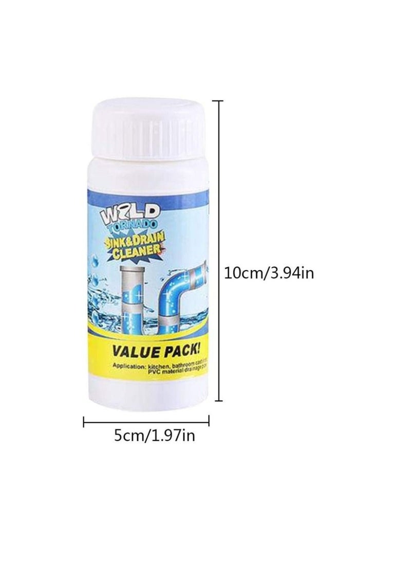 WILD TORNADO Powerful Kitchen Sink Toilet Sewer Dredge Clog Remove Drain Powder 110GPowerful Kitchen Sink Toilet Sewer Dredge Clog Remove Drain Powder 110G - Image 3