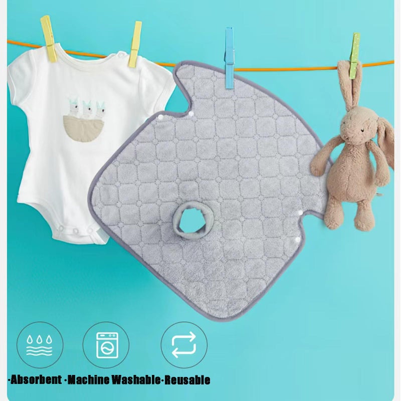 PandaEar 2 Pack Infant Car Seat Protector for Potty Training, Waterproof Piddle Pads Cover Car Seat & Stroller Protector for Babies & Toddlers, Machine Washable, Non-Slip Backing - Image 5