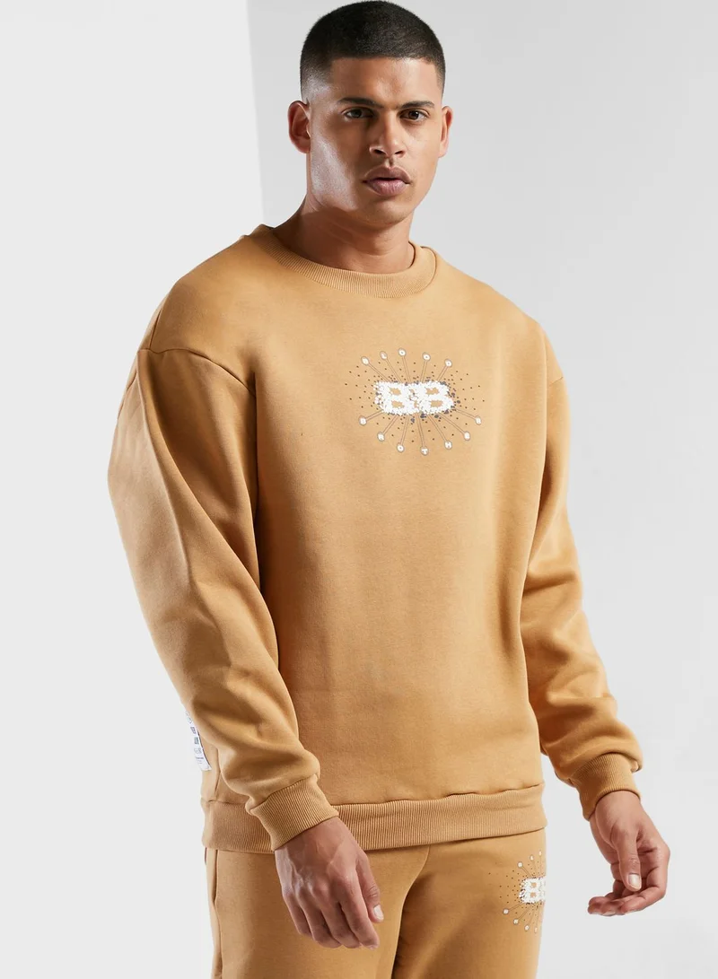 Blood Brother Bubble Sweatshirt