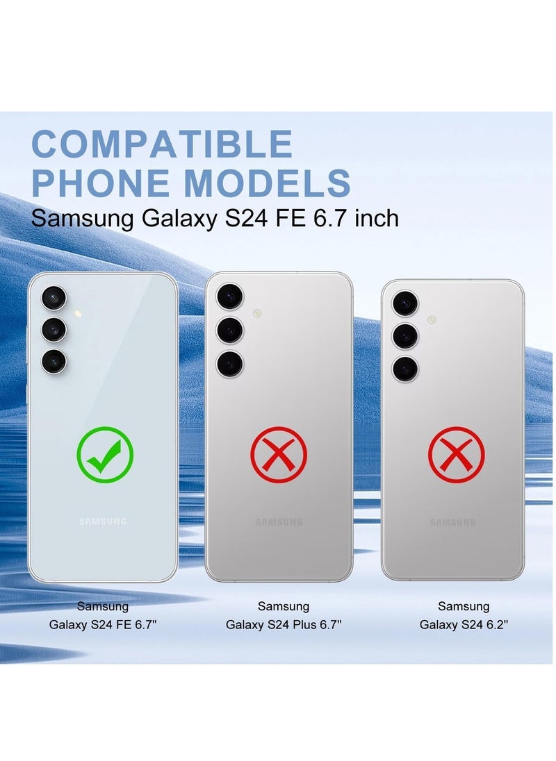 ELTRAZONE Samsung Galaxy S24 FE 5G Case (2024) – Magnetic Hard Back Cover with MagSafe Compatibility – Slim Shockproof Bumper Case – Wireless Charging Support – Durable Anti-Scratch Protection – Sleek Design for Everyday Use - Image 2