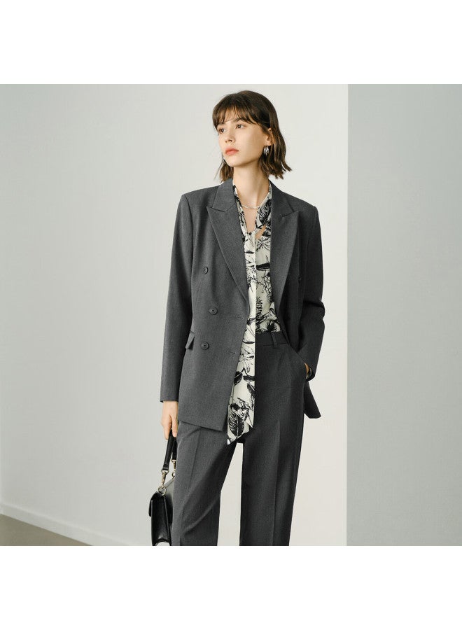 Yanyee Long-sleeve Tie-up Blouse For Women,  Autumn French Style Top, Commuter Elegant Printed Shirt, Black Floral Pattern, Size M - Image 1