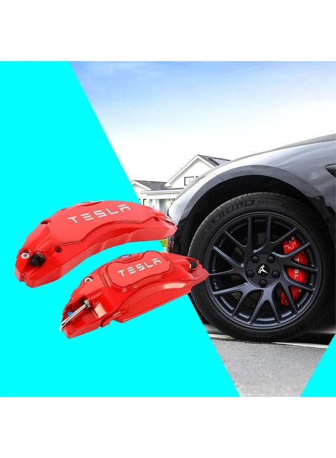 أتش بي أس طقم أغطية فرامل عالي الجودة – 4 قطع – مصنوع من سبائك الألمنيوم - Image 3