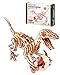 ROKR 3D Wooden Puzzles for AdultsVelociraptor Model Kit106Piece 3D Wooden PuzzlesGift for Adults and Teens - Image 2