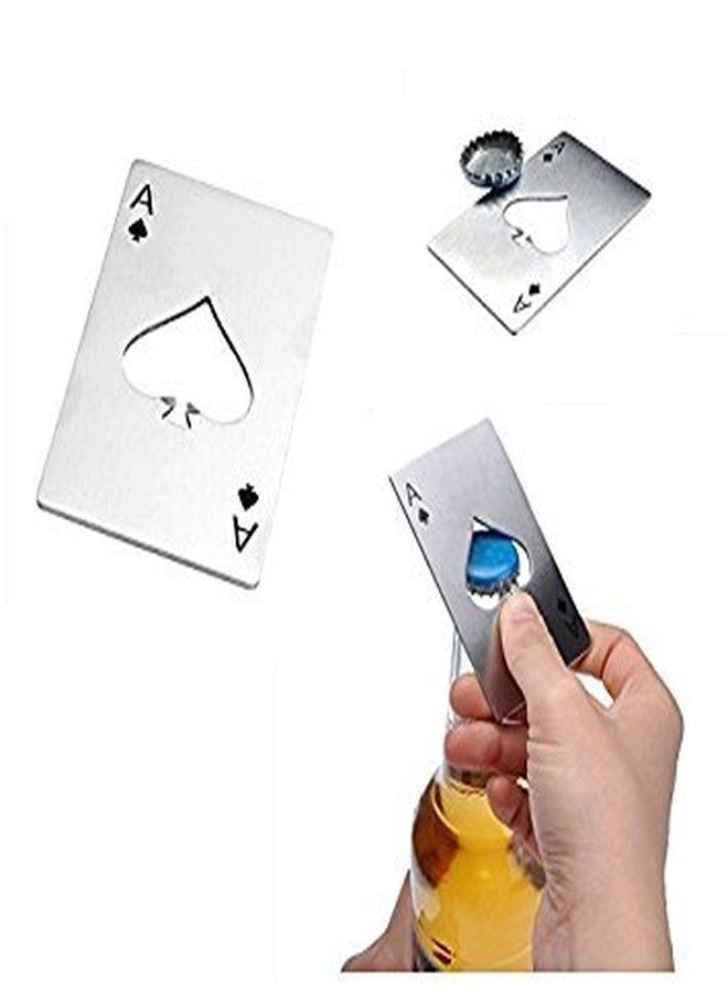 Yerwal Bottle Opener-Stainless Steel Credit Card Size Casino Bottle Opener for Your Wallet-2 pcs - Image 4