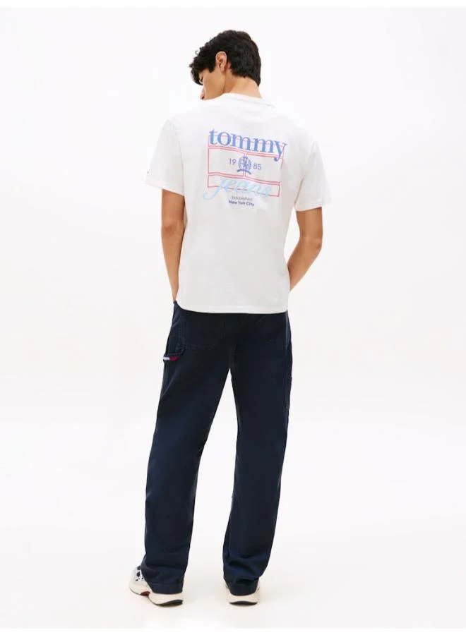 تومي جينز Logo Crew Neck T-Shirt