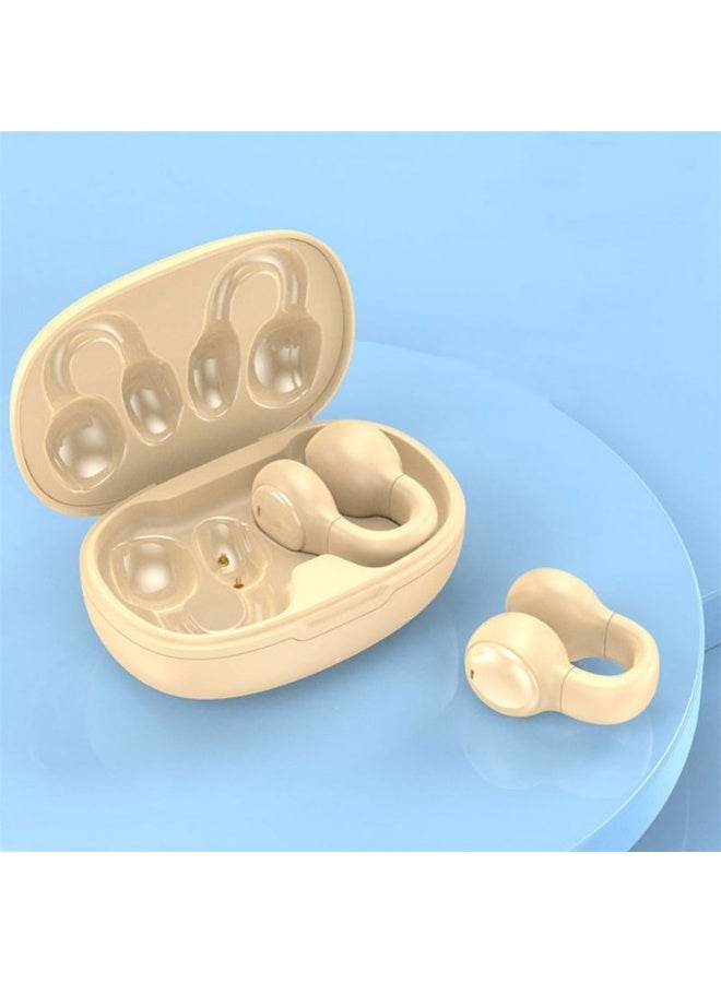 V29 Wireless Bluetooth 5.3 TWS Earbuds with LED Display, Active Noise Cancelling, 3D Surround Sound, Premium Audio –Khaki - Image 3