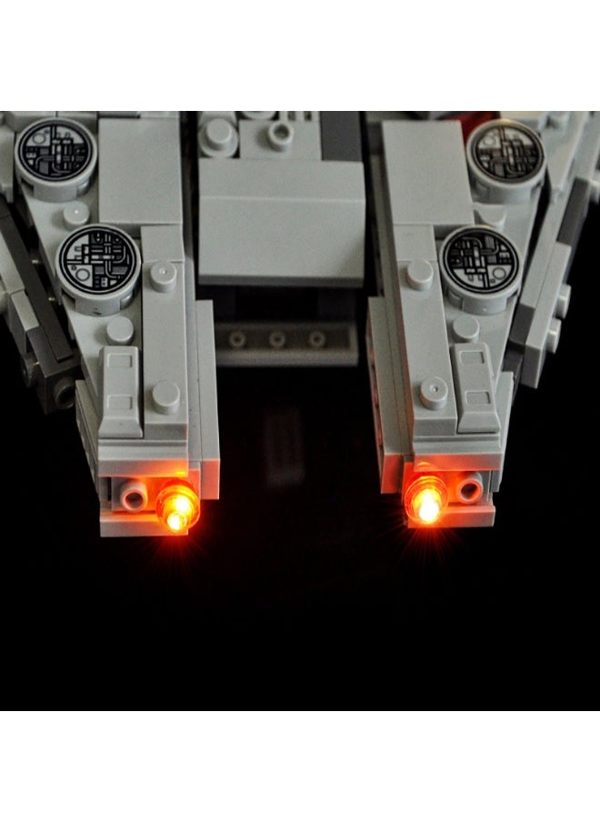 BRIXSPARK BRIXSPARK LED Light for 75375 Star Wars Millennium Falcon Building Blocks Model (Building Set NOT Included)  - Image 5