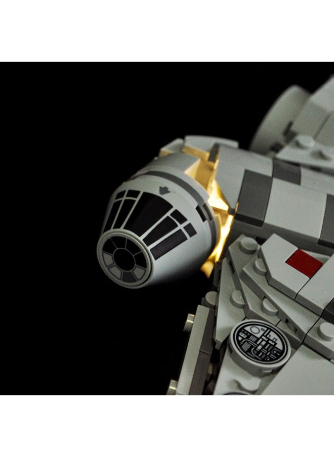 BRIXSPARK BRIXSPARK LED Light for 75375 Star Wars Millennium Falcon Building Blocks Model (Building Set NOT Included)  - Image 4